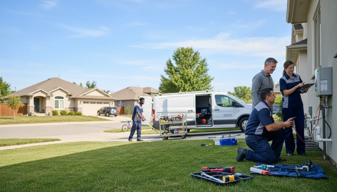 Tankless water heater service in Copen, WV